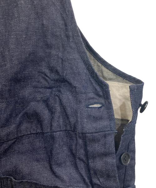 YAECA（ヤエカ）YAECA (ヤエカ) コットンリネンオーバーオール インディゴ サイズ:Ⅿの古着・服飾アイテム