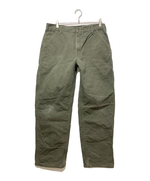 CarHartt（カーハート）CarHartt (カーハート) ダックペインターパンツ モスグリーン サイズ:36×32の古着・服飾アイテム