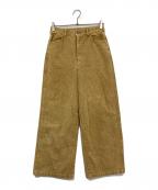JOURNAL STANDARD relumeジャーナルスタンダード レリューム）の古着「ピグメントコーデュロイパンツ」｜ブラウン