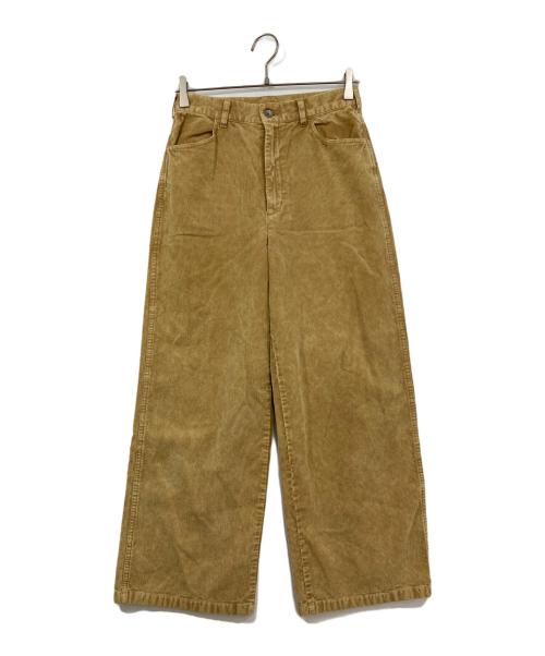 JOURNAL STANDARD relume（ジャーナルスタンダード レリューム）JOURNAL STANDARD relume (ジャーナルスタンダード レリューム) ピグメントコーデュロイパンツ ブラウン サイズ:38の古着・服飾アイテム