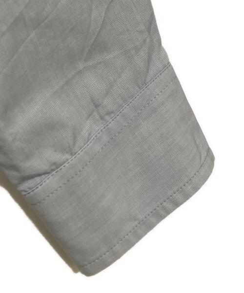 GUCCI（グッチ）GUCCI (グッチ) ブザムシャツ/長袖シャツ ブルー サイズ:8の古着・服飾アイテム