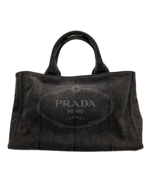 PRADA（プラダ）PRADA (プラダ) カナパトートバッグ グレーの古着・服飾アイテム