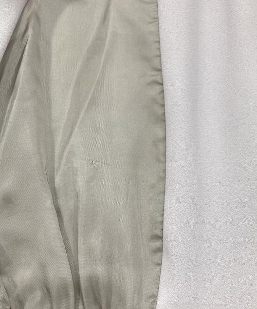 23区（ニジュウサンク）23区 (ニジュウサンク) フラワーカットジャガードワンピース パープル サイズ:38の古着・服飾アイテム