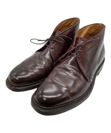 【正規品】オールデン ダークブラウン コードバンチャッカブーツ 6 1/2 中古・古着通販】Alden (オールデン) コードバンチャッカブーツ