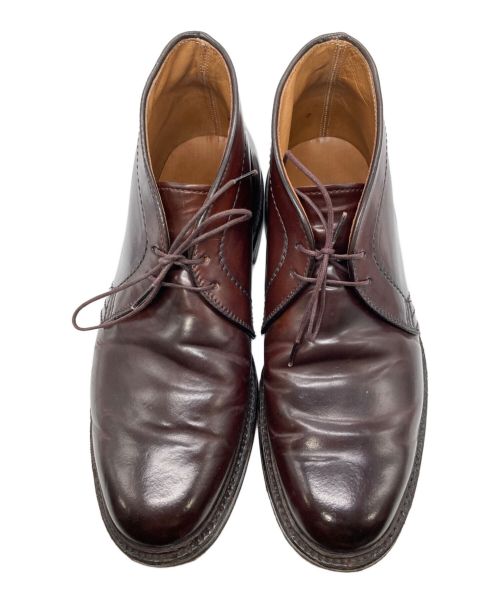 Alden（オールデン）Alden (オールデン) コードバンチャッカブーツ ブラウン サイズ:6の古着・服飾アイテム