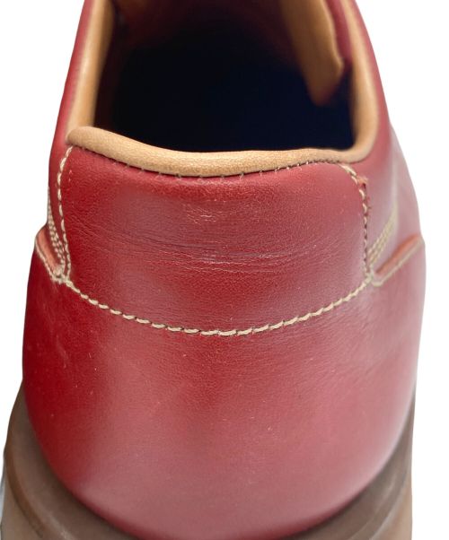 Tricker's（トリッカーズ）Tricker's (トリッカーズ) レザースニーカー レッド サイズ:6の古着・服飾アイテム