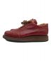 Tricker's (トリッカーズ) レザースニーカー レッド サイズ:6：11000円