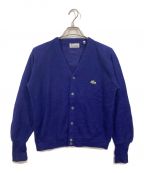 IZOD LACOSTEアイゾッド ラコステ）の古着「70'sアクリルカーディガン」｜ブルー