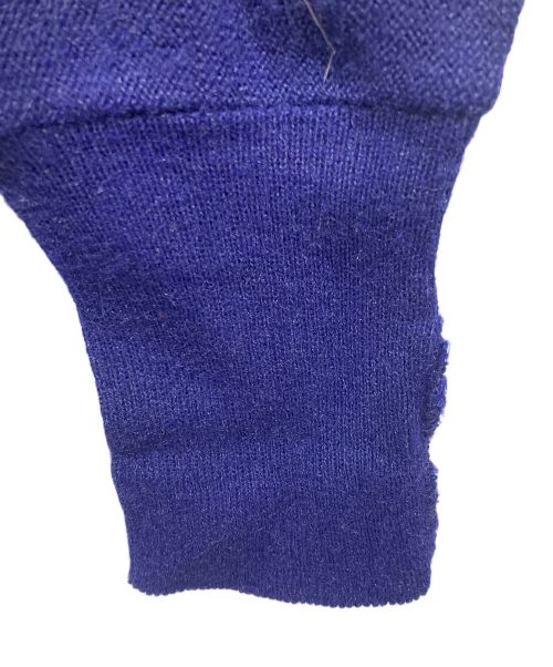 IZOD LACOSTE（アイゾッド ラコステ）IZOD LACOSTE (アイゾッド ラコステ) 70'sアクリルカーディガン ブルー サイズ:Sの古着・服飾アイテム