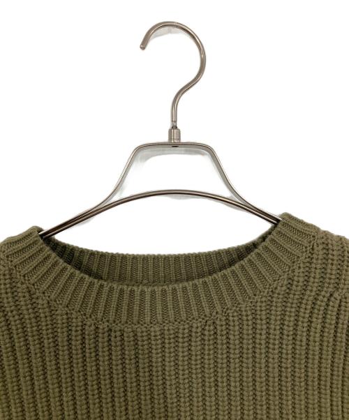DIESEL（ディーゼル）DIESEL (ディーゼル) ジップニット カーキ サイズ:ＸSの古着・服飾アイテム
