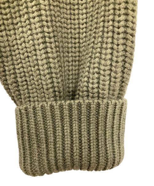 DIESEL（ディーゼル）DIESEL (ディーゼル) ジップニット カーキ サイズ:ＸSの古着・服飾アイテム