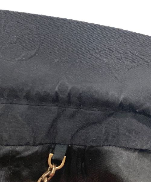 LOUIS VUITTON（ルイ ヴィトン）LOUIS VUITTON (ルイ ヴィトン) モノグラムエンボス 2Bシングルテーラードジャケット ブラック サイズ:48の古着・服飾アイテム