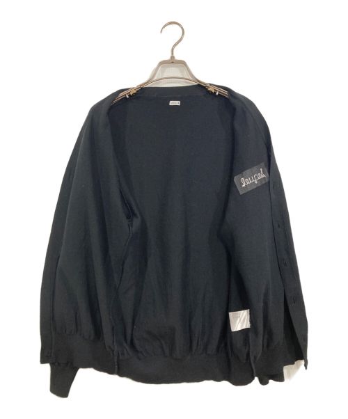 SEQUEL（シークエル）SEQUEL (シークエル) RACCOON KNIT CARDIGAN SEQUEL/カーディガン ブラック サイズ:Ⅼの古着・服飾アイテム