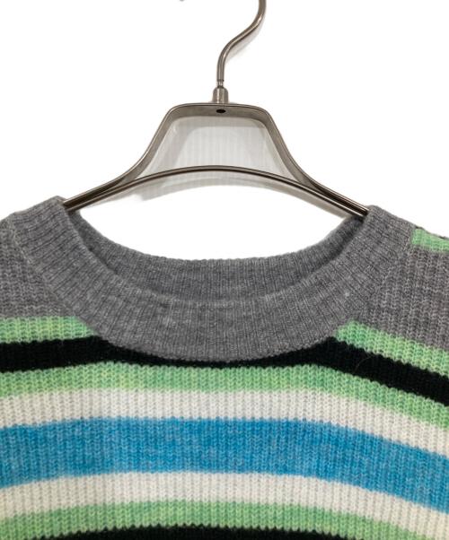 JOURNAL STANDARD（ジャーナルスタンダード）JOURNAL STANDARD (ジャーナルスタンダード) マフラーセットマルチボーダープルオーバー グレー サイズ:サイズ表記なしの古着・服飾アイテム