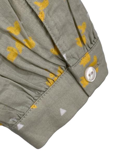 Sally Scott（サリースコット）sally scott (サリースコット) シャツワンピース グリーン サイズ:7の古着・服飾アイテム