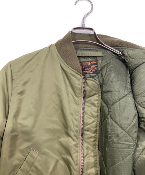 UNITED CARR（ユナイテッドカー）UNITED CARR (ユナイテッドカー) MA-1ジャケット オリーブ サイズ:Sの古着・服飾アイテム