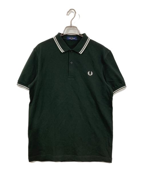 FRED PERRY（フレッドペリー）FRED PERRY (フレッドペリー) ポロシャツ ブラック サイズ:Ⅿの古着・服飾アイテム