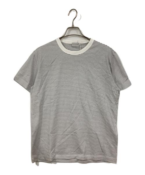 handvaerk（ハンドバーク）handvaerk (ハンドバーク) ボーダーカットソー ホワイト サイズ:SIZE Sの古着・服飾アイテム