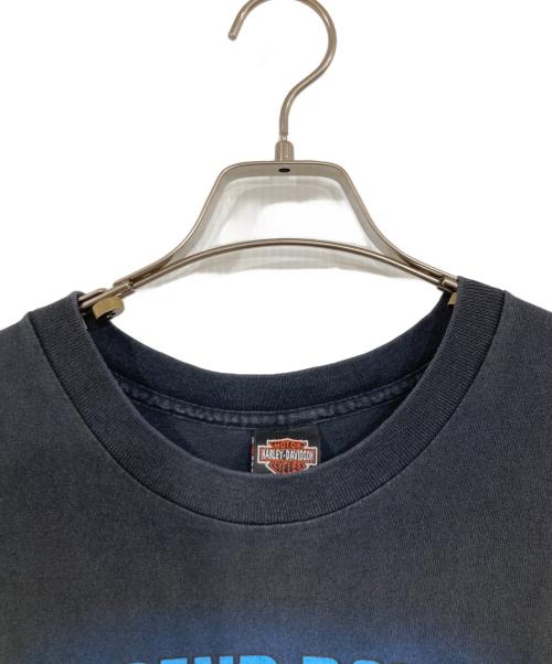 HARLEY-DAVIDSON（ハーレーダビッドソン）HARLEY-DAVIDSON (ハーレーダビッドソン) プリントTシャツ ブラック サイズ:Lの古着・服飾アイテム