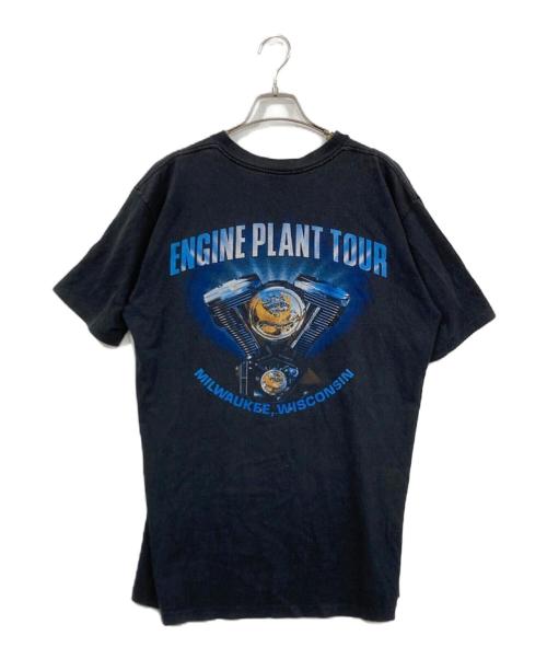 HARLEY-DAVIDSON（ハーレーダビッドソン）HARLEY-DAVIDSON (ハーレーダビッドソン) プリントTシャツ ブラック サイズ:Lの古着・服飾アイテム
