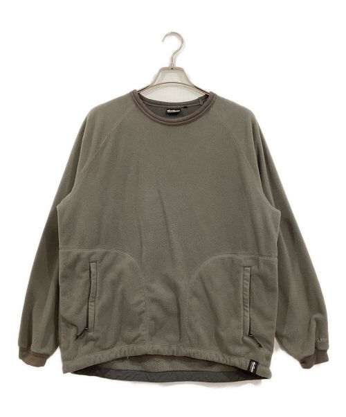 EKAL（エカル）EKAL (エカル) WILD THINGS (ワイルドシングス) フリースプルオーバー カーキ サイズ:Ⅿの古着・服飾アイテム