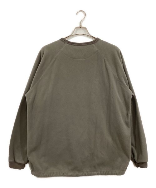EKAL（エカル）EKAL (エカル) WILD THINGS (ワイルドシングス) フリースプルオーバー カーキ サイズ:Ⅿの古着・服飾アイテム
