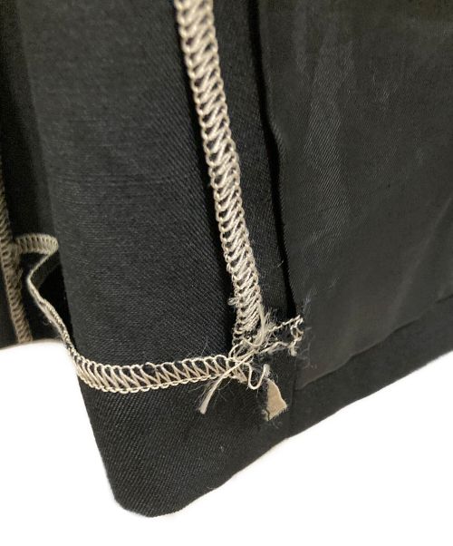 Y'S YOHJI YAMAMOTO（ワイズ ヨウジヤマモト）Y's YOHJI YAMAMOTO (ワイズ ヨウジヤマモト) ロングテーラードジャケット ブラック サイズ:3の古着・服飾アイテム