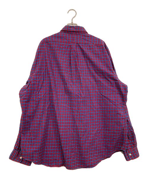 POLO RALPH LAUREN（ポロ・ラルフローレン）POLO RALPH LAUREN (ポロ・ラルフローレン) ボタンダウンシャツ レッド サイズ:XXLの古着・服飾アイテム
