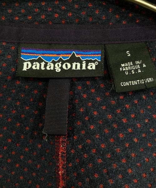 Patagonia（パタゴニア）Patagonia (パタゴニア) 90'sレトロカーディガン レッド サイズ:Sの古着・服飾アイテム