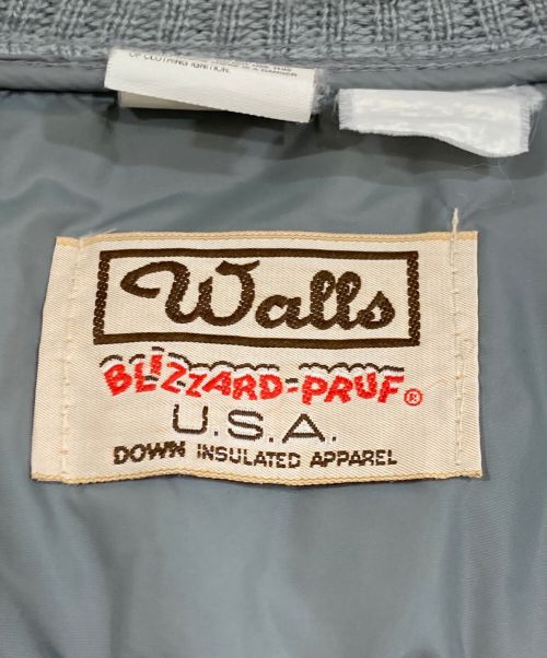 Walls（ウォールズ）Walls (ウォールズ) ダウンジャケット グレー サイズ:実寸サイズ参照の古着・服飾アイテム