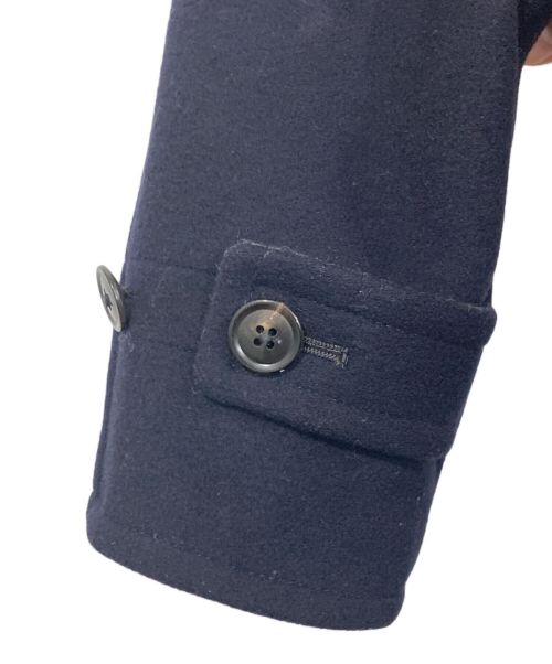 SCYEBASICS（サイベーシックス）SCYEBASICS (サイベーシックス) ウールカシミヤメルトンダッフルコート ブラック サイズ:36の古着・服飾アイテム