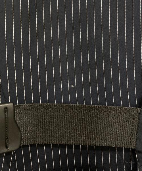 YUKI HASHIMOTO（ユウキハシモト）YUKI HASHIMOTO (ユウキハシモト) ストライプベスト ネイビー サイズ:48の古着・服飾アイテム