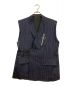 YUKI HASHIMOTO（ユウキハシモト）の古着「ストライプベスト」｜ネイビー
