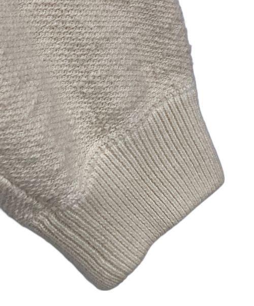 crepuscule（クレプスキュール）crepuscule (クレプスキュール) コットンニット アイボリー サイズ:2の古着・服飾アイテム