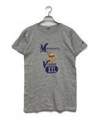 Championチャンピオン）の古着「プリントTシャツ」｜グレー