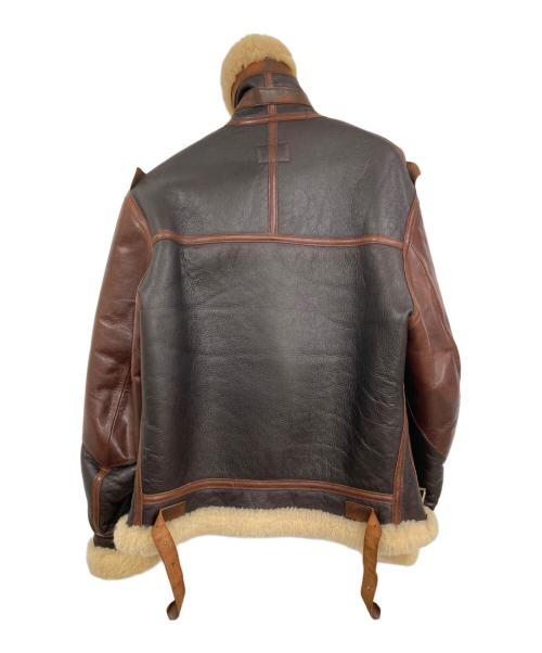 Aero LEATHER（エアロレザー）Aero LEATHER (エアロレザー) Ｂ-3フライトジャケット 大戦モデル ブラウン サイズ:38の古着・服飾アイテム