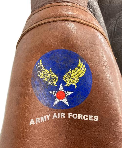 Aero LEATHER（エアロレザー）Aero LEATHER (エアロレザー) Ｂ-3フライトジャケット 大戦モデル ブラウン サイズ:38の古着・服飾アイテム