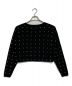 Diagram GRACE CONTINENTAL (ダイアグラム グレースコンチネンタル) ドットニットトップ ブラック サイズ:36：4000円
