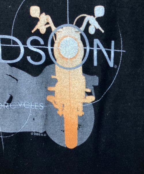 HARLEY-DAVIDSON（ハーレーダビッドソン）HARLEY-DAVIDSON (ハーレーダビッドソン) バイクTシャツ ブラック サイズ:Mの古着・服飾アイテム