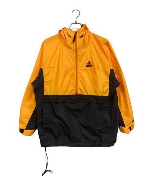 NIKE ACG（ナイキエーシージー）NIKE ACG (ナイキエージーシー) アノラックパーカー オレンジ×ブラック サイズ:Ⅿの古着・服飾アイテム