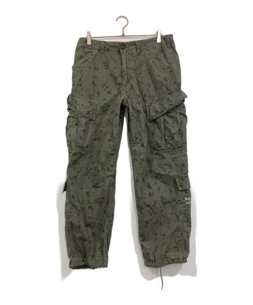 AVIREX（アヴィレックス）AVIREX (アヴィレックス) エアーナショナルガード 8ポケット カーゴ パンツ グリーン サイズ:SIZE Lの古着・服飾アイテム