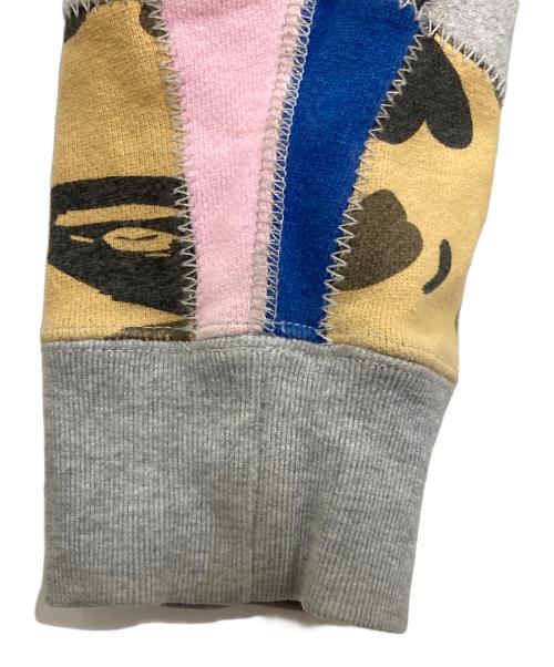 A BATHING APE（ア ベイシング エイプ）A BATHING APE (アベイシングエイプ) ジップアップパーカー マルチカラー サイズ:Sの古着・服飾アイテム