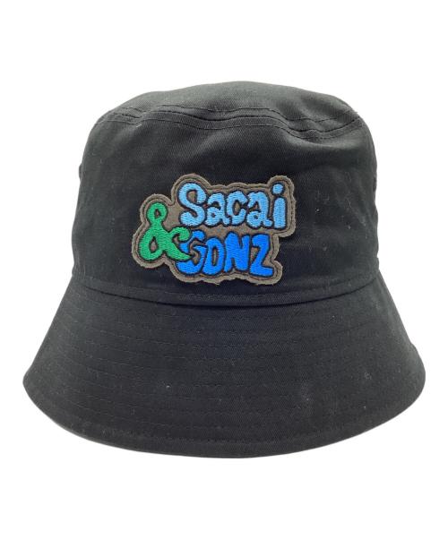 New Era（ニューエラ）New Era (ニューエラ) sacai (サカイ) Gonz ONE LOVE Hat/バケットハット ブラックの古着・服飾アイテム