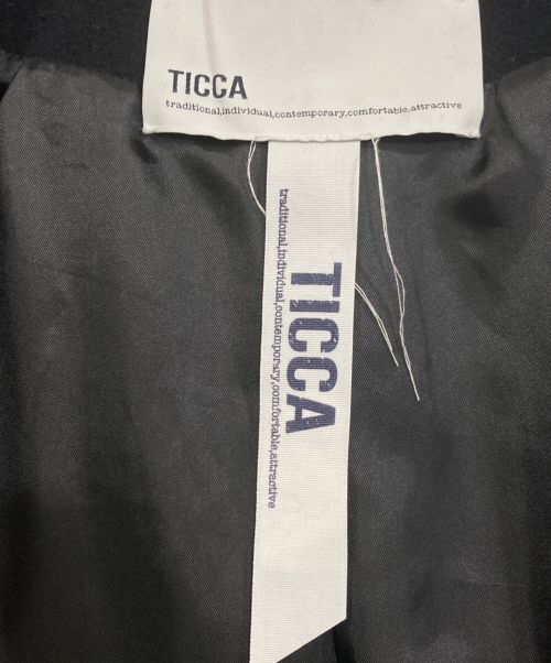 ticca（ティッカ）TICCA (ティッカ) ティッカ テントコート ブラック サイズ:FREEの古着・服飾アイテム