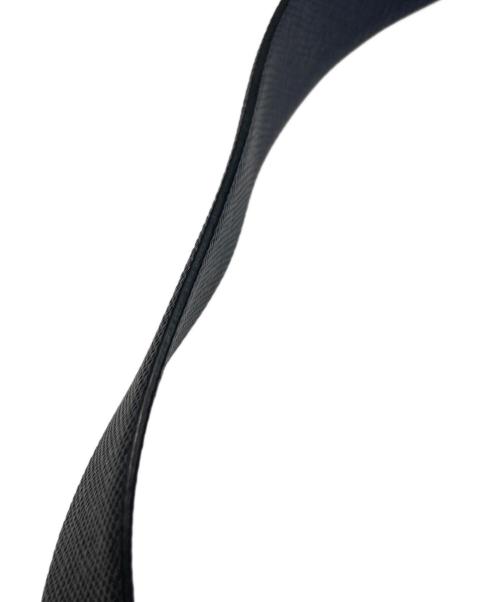 PRADA（プラダ）PRADA (プラダ) リバーシブルベルト ブラック×ネイビー サイズ:85/34の古着・服飾アイテム