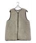 JOURNAL STANDARD relume（ジャーナルスタンダード レリューム）の古着「カーリーフェイクファーベスト」｜アイボリー