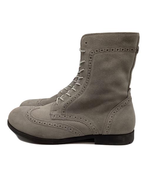 BIRKENSTOCK（ビルケンシュトック）BIRKENSTOCK (ビルケンシュトック) サイドジップブーツ グレー サイズ:40の古着・服飾アイテム
