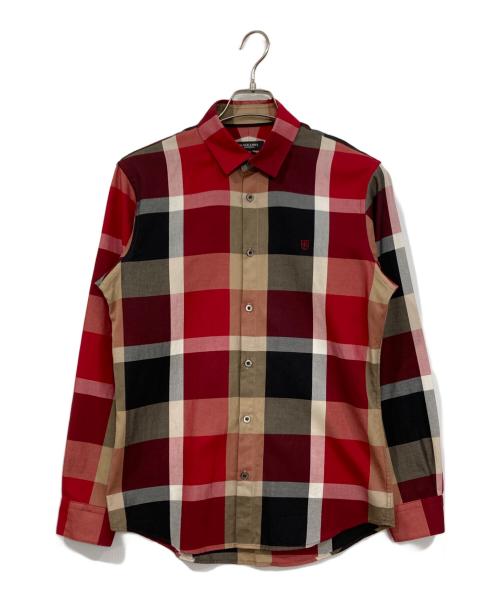 BLACK LABEL CRESTBRIDGE（ブラックレーベル クレストブリッジ）BLACK LABEL CRESTBRIDGE (ブラックレーベル クレストブリッジ) チェックシャツ レッド サイズ:39の古着・服飾アイテム