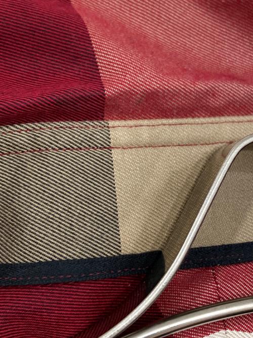 BLACK LABEL CRESTBRIDGE（ブラックレーベル クレストブリッジ）BLACK LABEL CRESTBRIDGE (ブラックレーベル クレストブリッジ) チェックシャツ レッド サイズ:39の古着・服飾アイテム