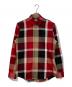 BLACK LABEL CRESTBRIDGE（ブラックレーベル クレストブリッジ）の古着「チェックシャツ」｜レッド